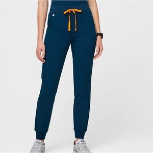 Figs Limited Edition Petite Deep Reef High Waisted Zamora Jogger Scrub Pants